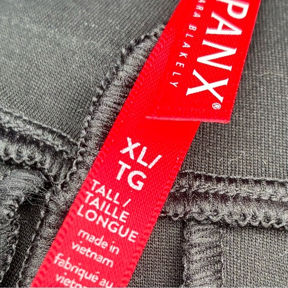 SPANX Black High-Rise Bootcut Flare Pants - Picture 5 of 8